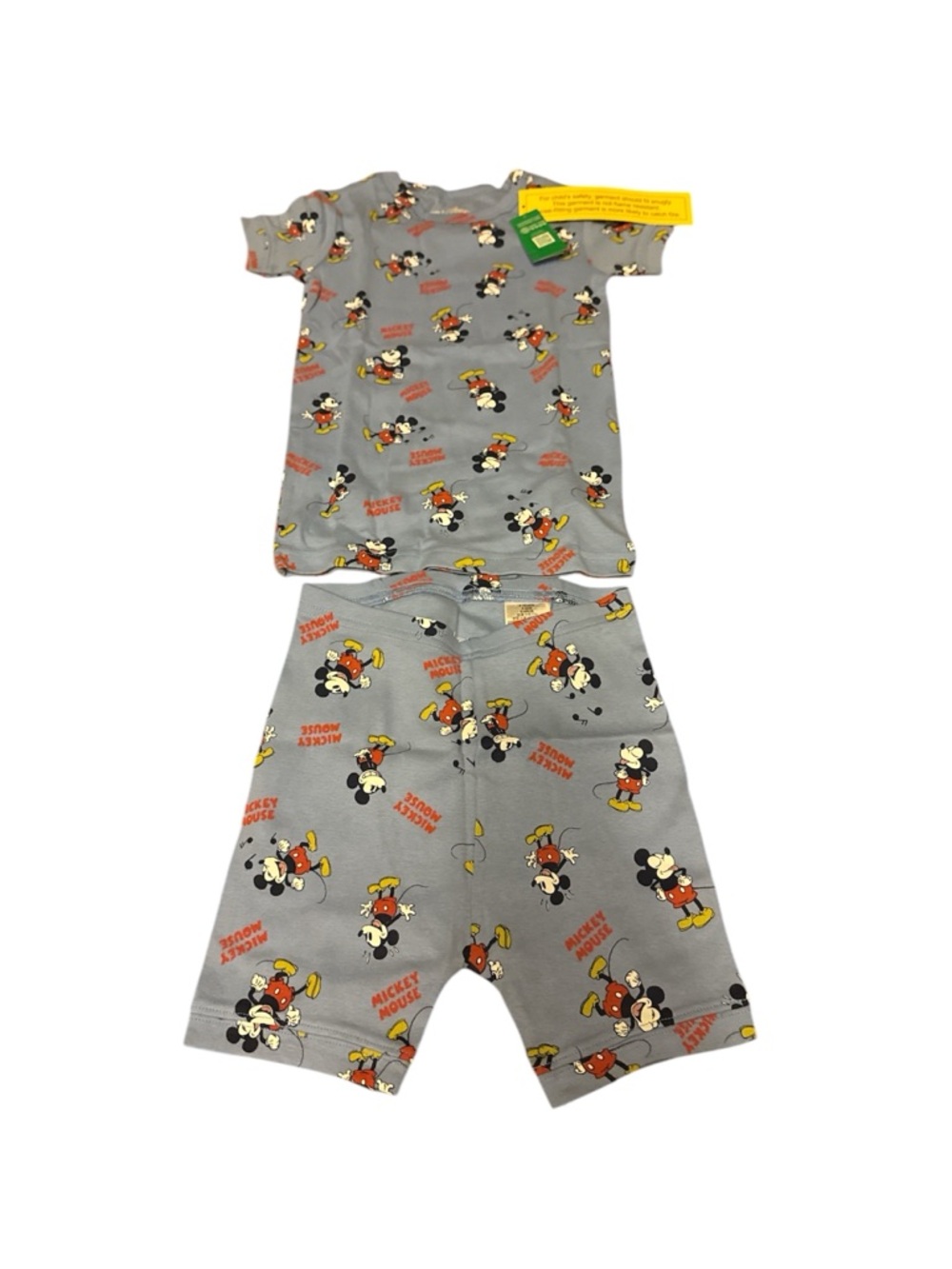 NWT GAP Blue Mickey Mouse Kids Pajama Set